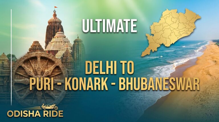 Delhi to Puri Konark Bhubaneswar road trip guide by OdishaRide